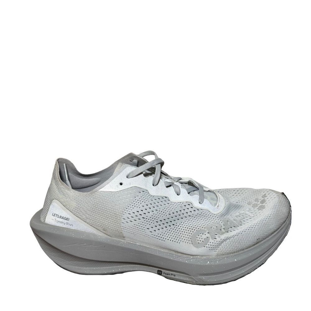 Craft White and Gray Men's Athletic Shoes